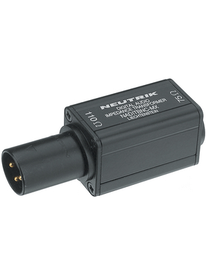 Neutrik - NADITBNC-MX - Impedance transformer, NADITBNC-MX, Neutrik