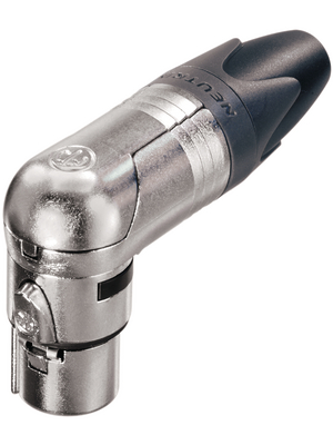 Neutrik - NC5FRX - XLR cable socket 90 5 N/A XX/RX Soldering Connections nickel-plated, NC5FRX, Neutrik