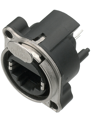 Neutrik - NE8FBV - Panel mount jack RJ 45 8 Nickel, NE8FBV, Neutrik