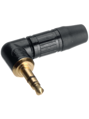 Neutrik - NTP3RC-B - Jack plug 90 3.5 mm 3P, NTP3RC-B, Neutrik