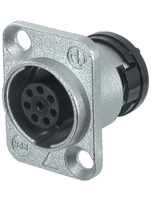 Neutrik - ORP8F-NI - Device socket, NeutriCon 8 -pin Poles=8, ORP8F-NI, Neutrik