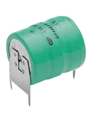 GP Batteries - 80BVH3A3H-0 - Button cell battery pack 3.6 V 80 mAh, 80BVH3A3H-0, GP Batteries