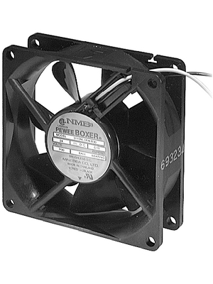 NMB - 3110KL-04W-B50-P00 - Axial fan DC 80 x 80 x 25 mm 66 m3/h 12 VDC 2.76 W, 3110KL-04W-B50-P00, NMB