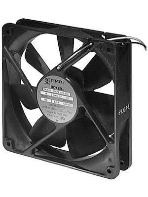 NMB - 4710KL-04W-B50-E00 - Axial fan DC 119 x 119 x 25.5 mm 195 m3/h 12 VDC 6.6 W, 4710KL-04W-B50-E00, NMB