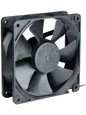 NMB - 4715KL-04W-B30-E00 - Axial fan DC 119 x 119 x 38.4 mm 184 m3/h 12 VDC 6.6 W, 4715KL-04W-B30-E00, NMB