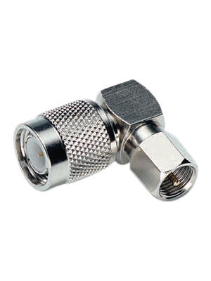 Amphenol - TM-L-FMEM-NT3G-50 - FME male/TNC male 90 adapter, TM-L-FMEM-NT3G-50, Amphenol