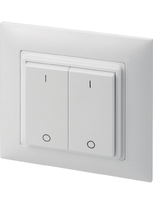 Omnio - WS-CH-102 - Radio wall transmitter, 2-fold, CH, WS-CH-102, Omnio