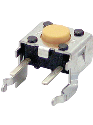 Omron Electronic Components - B3F-3100 - PCB Switch 24 VDC 50 mA Through Hole THT ivory, B3F-3100, Omron Electronic Components