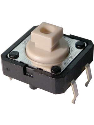 Omron Electronic Components - B3F-4050 - PCB Switch 24 VDC 50 mA Through Hole THT ivory, B3F-4050, Omron Electronic Components