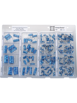Nova - CCC-15 - Capacitor assortment 1 uF...4.7 mF, CCC-15, Nova