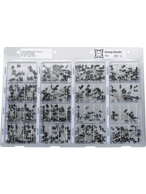 Nova - CCC-16 - Capacitor assortment 0.1...100 uF, CCC-16, Nova