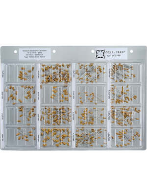Nova - CCC-02 - Tantalum assortment 0.1...100 uF, CCC-02, Nova