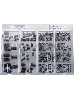 Nova - CCC-14 - Capacitor assortment 1 uF...4.7 mF, CCC-14, Nova