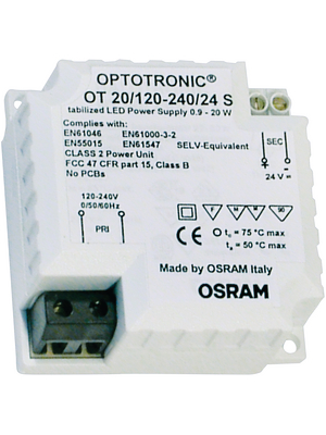 Osram - OT 20/120-240/24 S - LED driver, OT 20/120-240/24 S, Osram