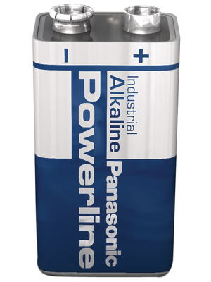 Panasonic Automotive & Industrial Systems - 6LR61AD/B POWERLINE - Primary battery 9 V 6LR61/9V Pack of 198 pieces, 6LR61AD/B POWERLINE, Panasonic Automotive & Industrial Systems