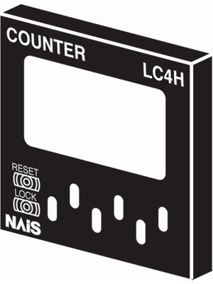 Panasonic - AEL58012J - Front cover, black, AEL58012J, Panasonic