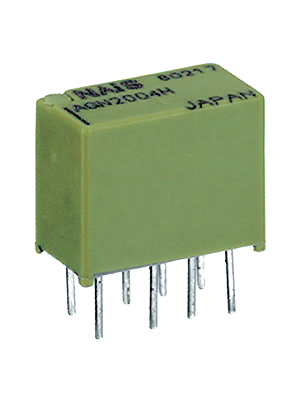 Panasonic - AGN20012 - Signal relay 12 VDC 1028 Ohm 140 mW THD, AGN20012, Panasonic