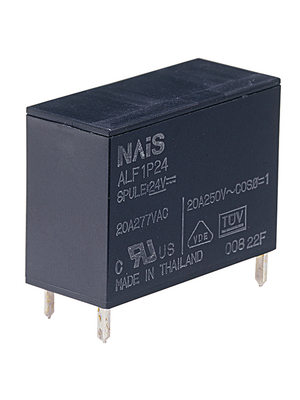 Panasonic - ALF1P09 - PCB power relay 9 VDC 900 mW, ALF1P09, Panasonic