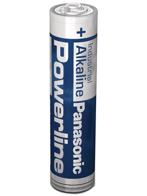 Panasonic Automotive & Industrial Systems - LR03AD/B POWERLINE - Primary battery 1.5 V LR03/AAA Pack of 500 pieces, LR03AD/B POWERLINE, Panasonic Automotive & Industrial Systems