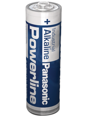 Panasonic Automotive & Industrial Systems - LR6AD/B POWERLINE - Primary battery 1.5 V LR6/AA Pack of 500 pieces, LR6AD/B POWERLINE, Panasonic Automotive & Industrial Systems