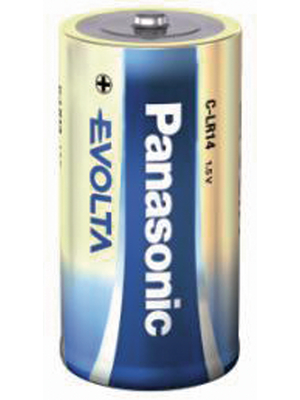 Panasonic Automotive & Industrial Systems - LR14EGE EVOLTA - Primary battery 1.5 V LR14/C Pack of 2 pieces, LR14EGE EVOLTA, Panasonic Automotive & Industrial Systems