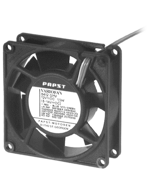 EBM-Papst - 8312L (PAD 655) - Axial fan DC 80 x 80 x 32 mm 32 m3/h 12 VDC 1 W, 8312L (PAD 655), EBM-Papst