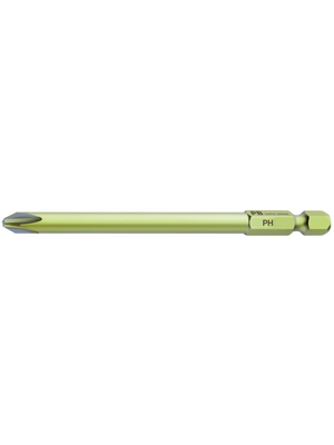 PB Swiss Tools - E6 L-190/1 PH - Bit with color coding 95 mm PH1, E6 L-190/1 PH, PB Swiss Tools