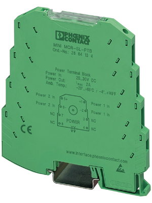 Phoenix Contact - MINI MCR-SL-PTB - Supply input terminal, MINI MCR-SL-PTB, Phoenix Contact