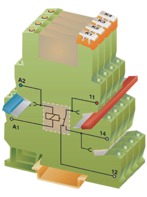Phoenix Contact - PLC-RSC-24DC/21AU - Universal interface, 2966265, PLC-RSC-24DC/21AU, Phoenix Contact