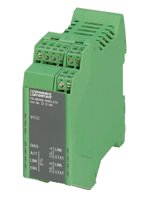 Phoenix Contact - PSI-MODEM-SHDSL/ETH - Industrial Ethernet modem, PSI-MODEM-SHDSL/ETH, Phoenix Contact