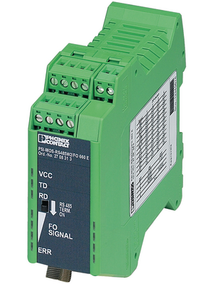 Phoenix Contact - PSI-MOS-RS485W2/FO 660 E - Converter RS485-Fiber MultiMode, PSI-MOS-RS485W2/FO 660 E, Phoenix Contact