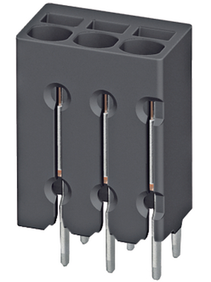 Phoenix Contact - PTSM 0,5/ 3-2,5-V THR R44 - PCB Terminal Block Series PTSM Pitch 2.5 mm vertical 3PPU=Reel of 310 pieces, PTSM 0,5/ 3-2,5-V THR R44, Phoenix Contact