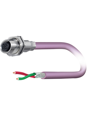 Phoenix Contact - SACCBP-M12FSB-2CON-M16/2,0-910 - Unit-mounted PROFIBUS socket, SACCBP-M12FSB-2CON-M16/2,0-910, Phoenix Contact