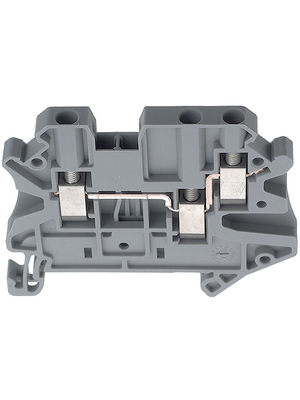 Phoenix Contact - UT 2,5-TWIN - Terminal block grey 0.14...2.5 mm2, UT 2,5-TWIN, Phoenix Contact