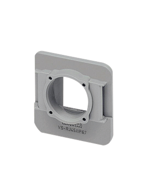 Phoenix Contact - VS-08-A-RJ45/MOD-1-R-IP67 - Mounting frame, VS-08-A-RJ45/MOD-1-R-IP67, Phoenix Contact