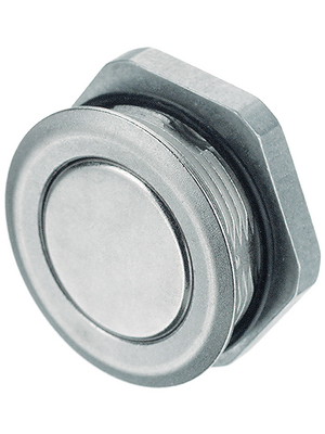 Schurter - 1241.2800 - Push-button Switch, vandal proof 19 mm 48 VDC 125 mA 1 make contact (NO), 1241.2800, Schurter