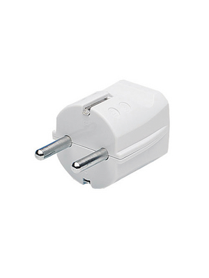 GB Gebro - 637 RW WEISS - Plug w/earth N/A white, 637 RW WEISS, GB Gebro