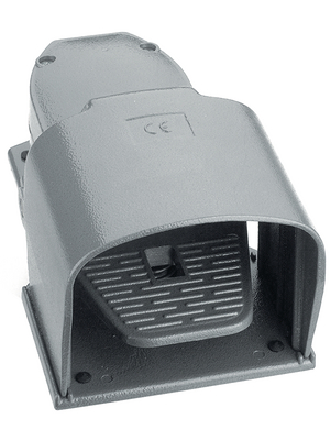 G.S. Elettromeccanica SRL - PM1/PEL - Foot-operated switch 10 A Aluminium alloy, PM1/PEL, G.S. Elettromeccanica SRL