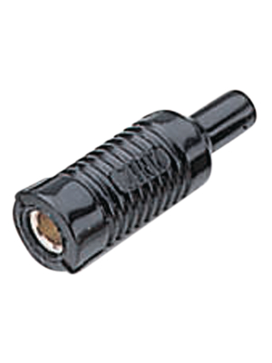 Bschel - 001 16009 410004 - Adapter plugs series 001 ? 2 mm / ? 4 mm black 30 VAC 60 VDC 30.5 mm, 001 16009 410004, Bschel