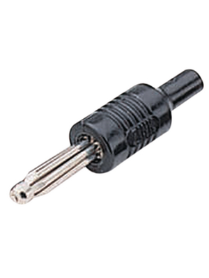 Bschel - 001 16013 410012 - Adapter plugs series 001 ? 2 mm / ? 4 mm black 30 VAC 60 VDC 43 mm, 001 16013 410012, Bschel