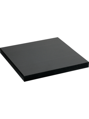 No Brand - POM-C BLACK 495X300X6 - Plastic plate 495 x 300 x 6 mm, POM-C BLACK 495X300X6, No Brand