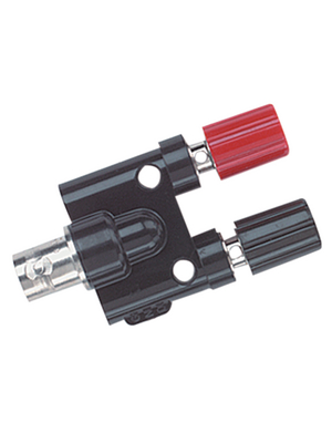 Pomona - 1452 - BNC Female Connector C 2x Binding Posts ? 4 mm / BNC 30 VAC 60 VDC 57.5 mm, 1452, Pomona