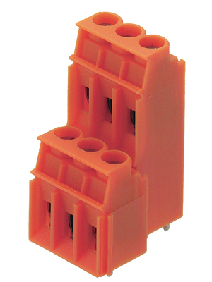 Weidmller - LP2N 5,08/6 - PCB Terminal Block Pitch 5.08 mm horizontal 2 x 3P, LP2N 5,08/6, Weidmller