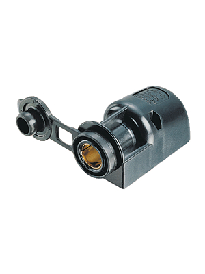 Pro Car - 57608002 - Automotive device socket 16 A TV tested, with cover, 57608002, Pro Car