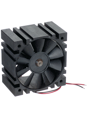 Micronel - D571L-012GK-2 - Axial fan DC 62 x 62 x 36 mm 25.3 m3/h 12 VDC 0.3 W, D571L-012GK-2, Micronel