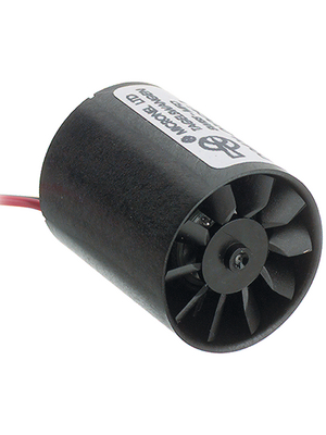 Micronel - D241L-012GK-1 - Axial fan DC ? 24 x 30 mm 3.6 m3/h 12 VDC 0.26 W, D241L-012GK-1, Micronel