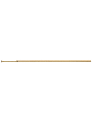 PTR Messtechnik - 1008/E-C-1.50N-AU-0.90 C - Spring contact 3 A 40.6 mm Serrated, 1008/E-C-1.50N-AU-0.90 C, PTR Messtechnik