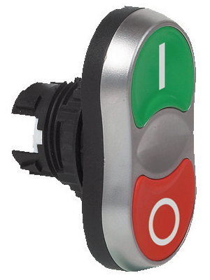 Baco - L61QA21 - Double pushbutton, L61QA21, Baco