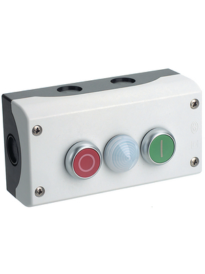 Eaton - M22-I3-M2 - Pushbutton in surface mount housing, M22-I3-M2, Eaton