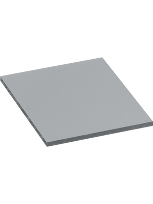 No Brand - PVC HART GRAU 980X490X2MM - PVC plate hard, grey 980 x 490 x 2 mm, PVC HART GRAU 980X490X2MM, No Brand